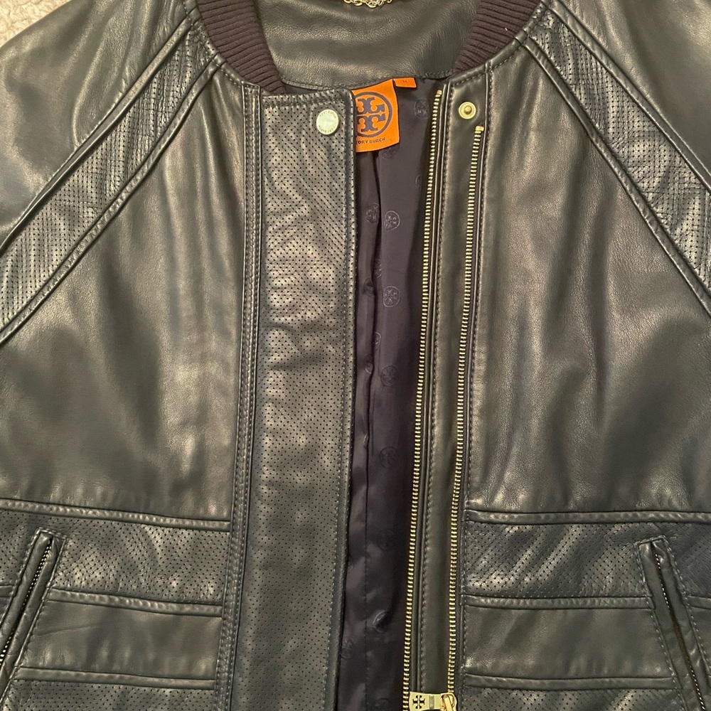 Tory Burch leather jacket